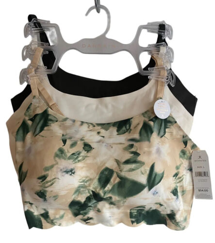 Danskin Intimates Invisible Support BRAS,~Multicolor ~ 3-set ~ Size : M~DS3795