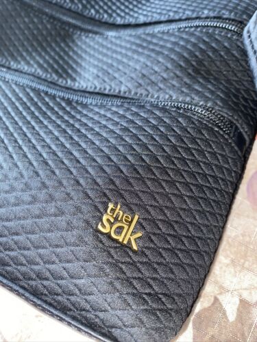 THE SAK OLVERA STYLE BLACK DI NEO Crossbody Bag Retails $88 NEW