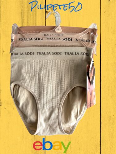 Thalia Sodi Shaping Tummy Control Rear Lift Briefs~3 Pair~Style ❤Size SMALL