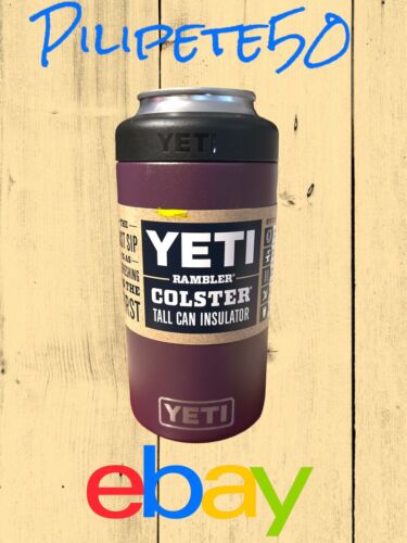 Yeti Rambler 16oz Colster Tall Can Insulator-Alpine-Black--Nordic Purple -ETC