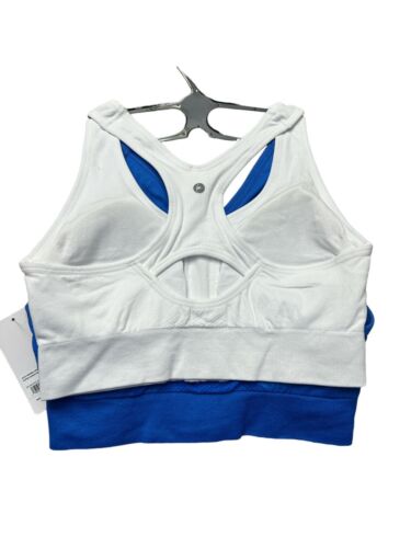 90 Degree By Reflex High Perform. Full Support Sport  Bra Set-Two XL MSRP$58