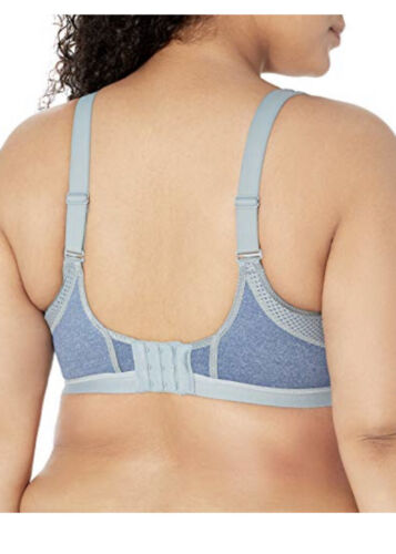 Wacoal Women's Sport Underwire Bra - Choose SZ -color Ensign Blue/Lead