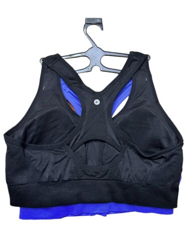 90 Degree By Reflex High Performance~ Full Support Sport  Bra Set-Two L MSRP$58