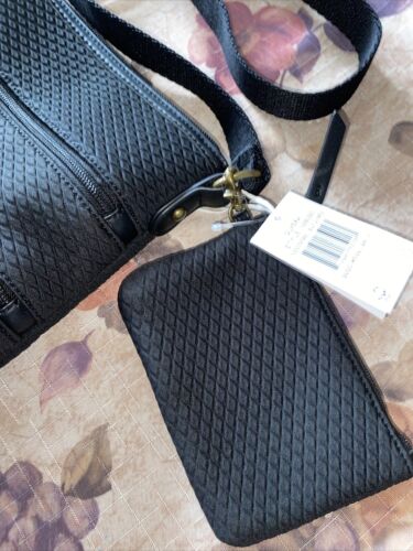 THE SAK OLVERA STYLE BLACK DI NEO Crossbody Bag Retails $88 NEW