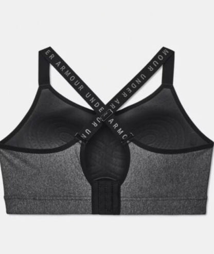 Under Armour Women's UA Infinity Medium  Heather Sports Bra 1354315 Size 1X