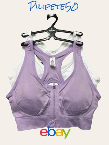 90 Degree By Reflex High Performance~Full Support Sport  Bra Set-Two XL~MSRP$58