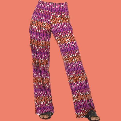 Trina Turk Swim & Spa Collection~On Cover Up Pants Medium Multicolor  NWT~CHIC!