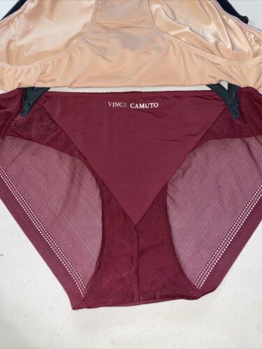 Vince Camuto Women's No Show Seamless Bikini Panty  3 Pack Underwear ALL SIZES