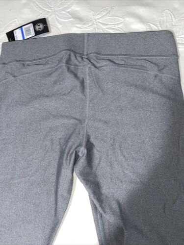 Under Armour Women’s HeatGear Leggings Heather Gray Extra Large New