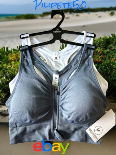 90 Degree By Reflex High Performance~ Full Support Sport  Bra Set-Two~Small $58