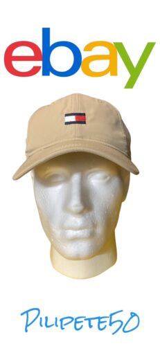 TOMMY HILFIGER CAP BIEGE ADJUSTABLE ONE SIZE FITS MOST NICE!!!