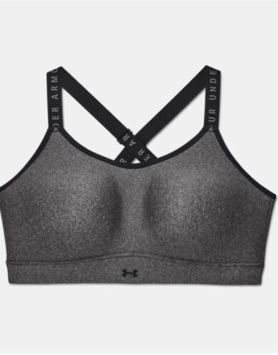 Under Armour Women's UA Infinity Medium Heather Sports Bra 1354315 Size 2X