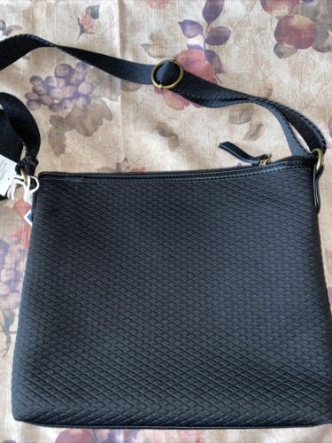 THE SAK OLVERA STYLE BLACK DI NEO Crossbody Bag Retails $88 NEW