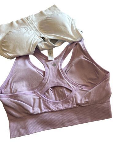 90 Degree By Reflex High Performance~Full Support Sport  Bra Set-Two M~MSRP$58