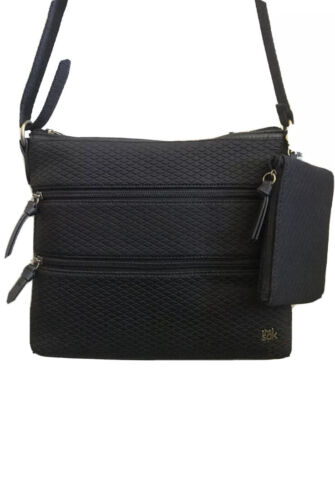 THE SAK OLVERA STYLE BLACK DI NEO Crossbody Bag Retails $88 NEW