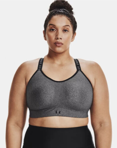 Under Armour Women's UA Infinity Medium  Heather Sports Bra 1354315 Size 1X